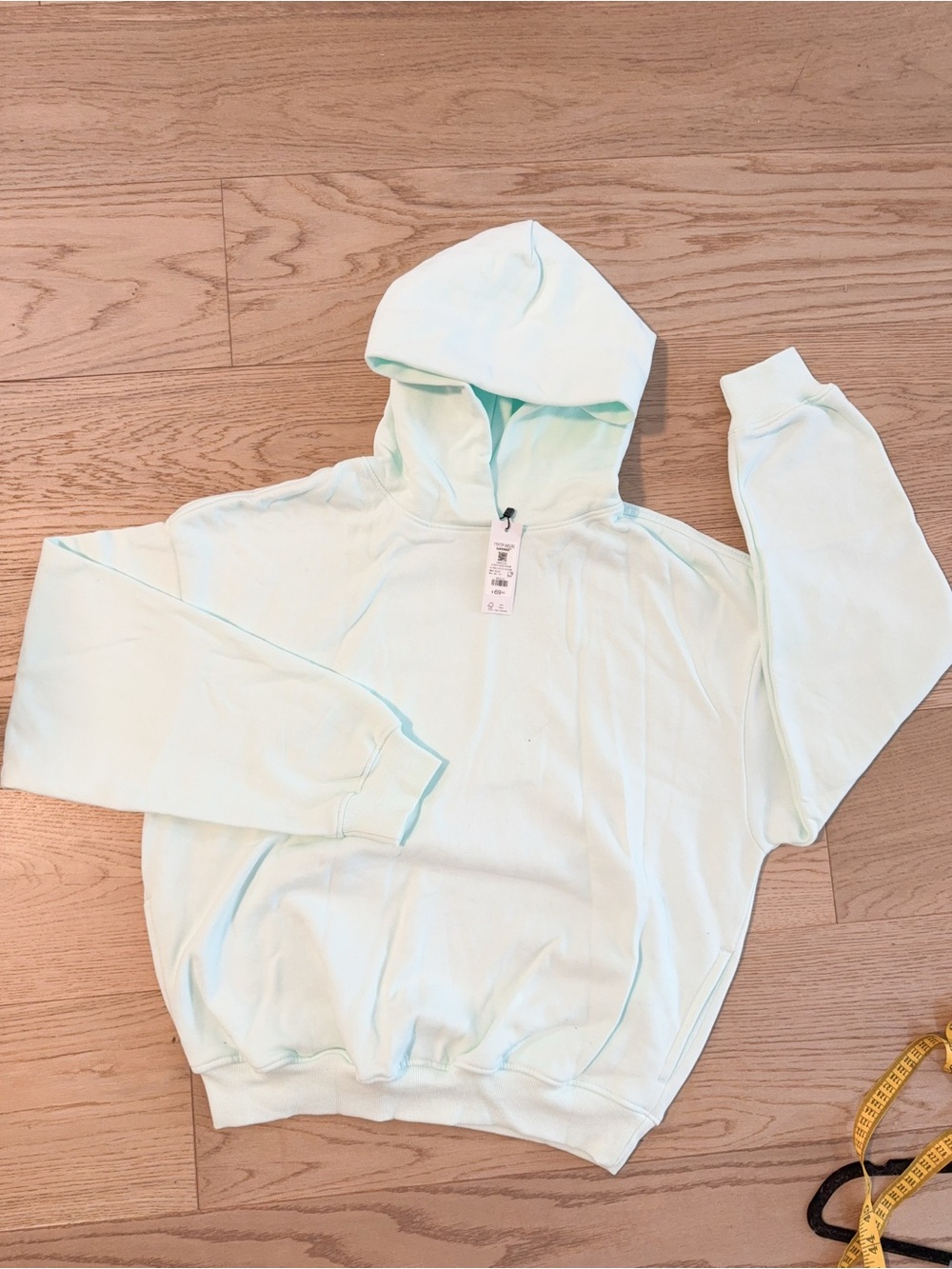 NWT 100093201 Garage ultra fleece hoodie mint julep XXS / XS